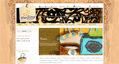 Desktop Screenshot of medina-souvenirs.com