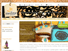 Tablet Screenshot of medina-souvenirs.com
